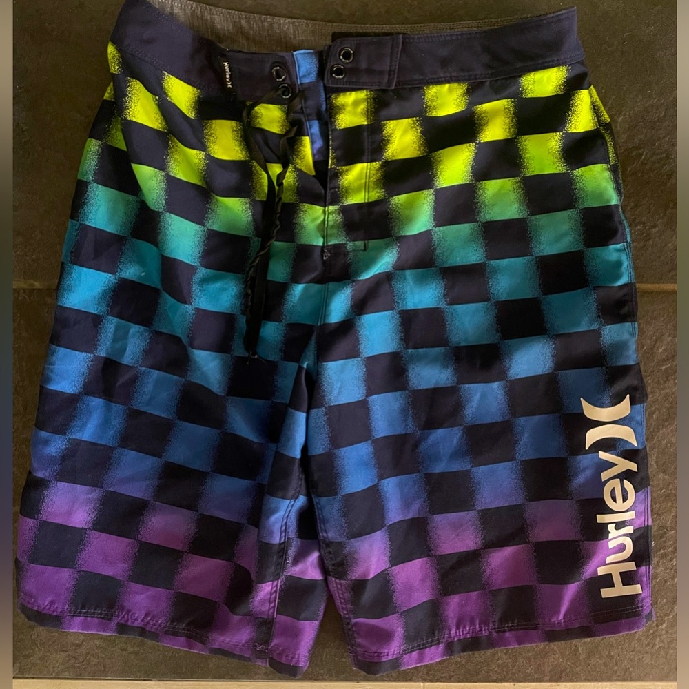 Buckle Exclusive Hurley Swim Trunks-Boys